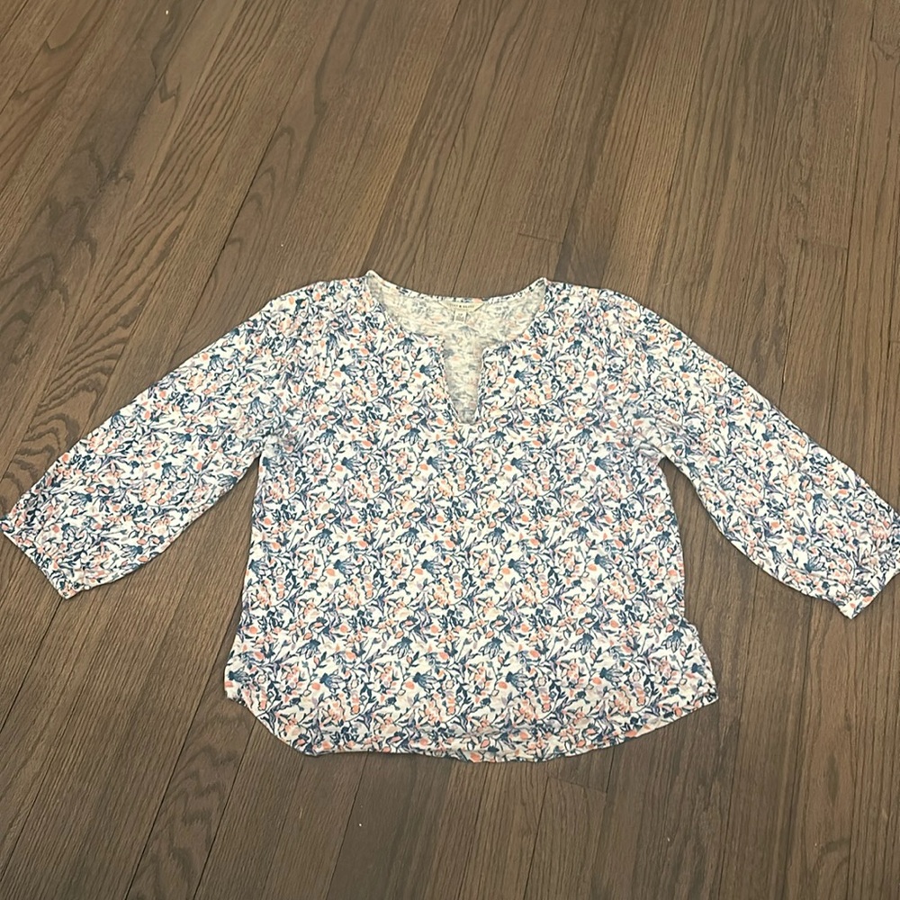 Lucky Brand 3/4 sleeve shirt
